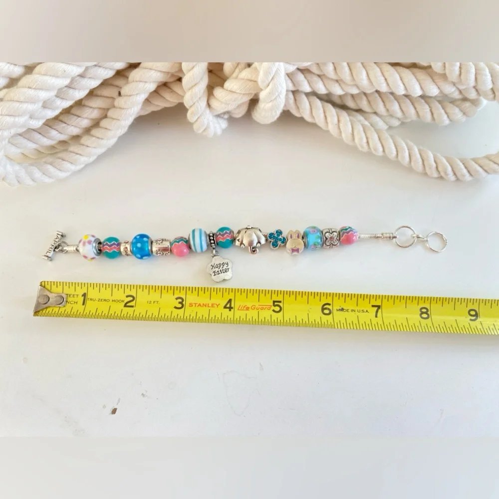 3 for $25 pick and bundle.  🏡🏡🏡 Happy Easter Charm Bracelet